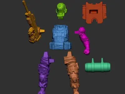 INT - UNT 01 Free 3D print model