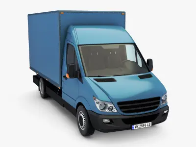 Mini Truck Box v 3 3D model