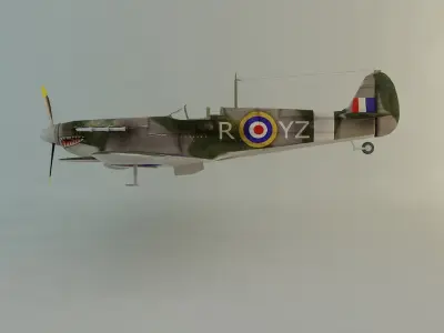SpitFire MKII 3D model