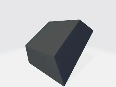 Military Head Components Button Low-poly 3D model