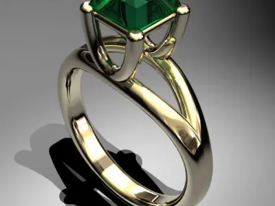 Rendering Anello B Free 3D model