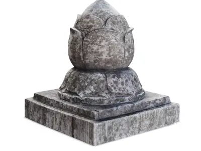 Stone Column - Photogrammetry 3D model