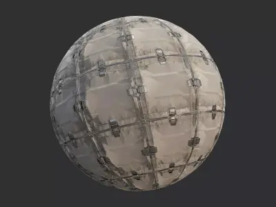 Sci-Fi Military Seamless PBR Texture 74 Texture