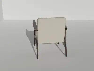 Armchair Free 3D model 10