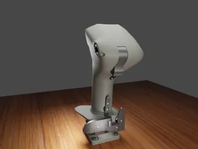 Rafale control stick 3D print model