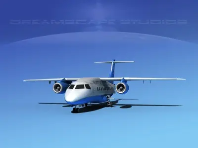 Dornier 328Jet Alliance Air 3D model