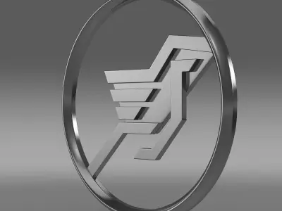 Hamman Logo 3D model