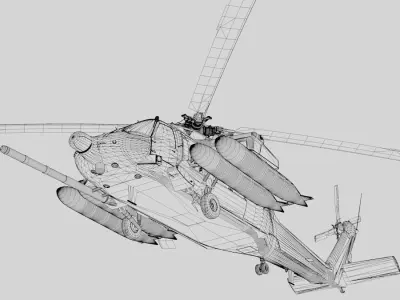 SH-60 SOAR United Nations 3D model