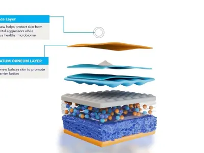 Ceramidin Cream 3D Model with 8 Second Animation 3D model