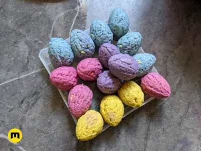 Easter Egg Seed Bomb Maker Free 3D print model