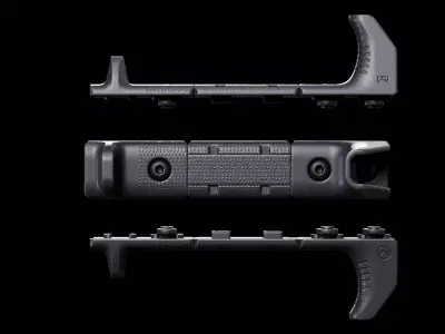 Magpul M-LOK Hand Stop Kit Low-poly 3D model