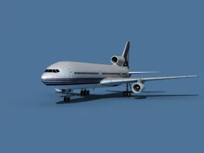 Lockheed L-1011-50 Corporate 5 3D model