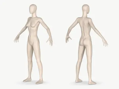 Mannequin Female 3D model