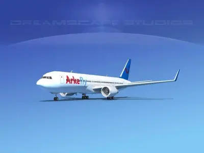 Boeing 767-300 Arkfly 3D model