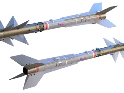  PYTHON-5 Misslie 3D model