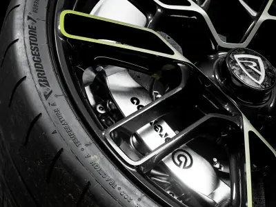 Bridgestone Potenza Race 245 30 ZR20 90Y 3D model