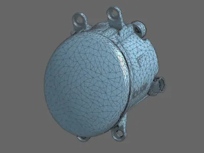 Toyota Camry foglight 3D Scan 3D model