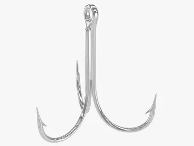 Fishing Hook 2 3D model