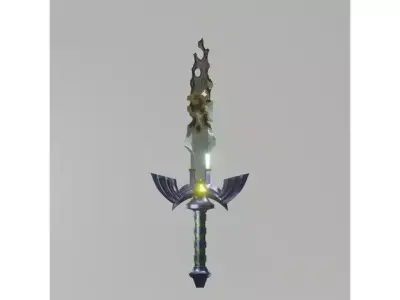 powerful sword in the world 3d mode 3D model