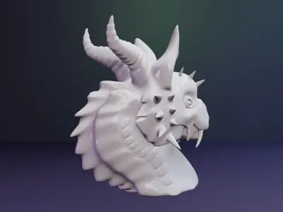 Dragon Bust 3D model