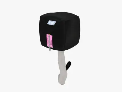 Stroud Safety Drag Parachute Low-poly 3D model