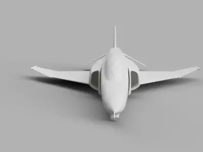 F4 Phantom ready to adapt 3D model