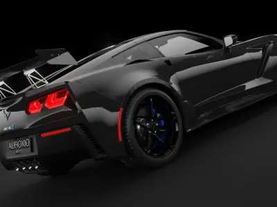 2018 Chevrolet Corvette C7 ZR1 Free 3D model