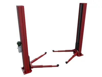 Car Service Equipment Pack Low-poly 3D model