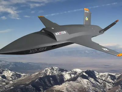 XQ-58 Valkyrie 3D model