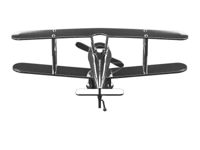 BI Model Plane 3D model
