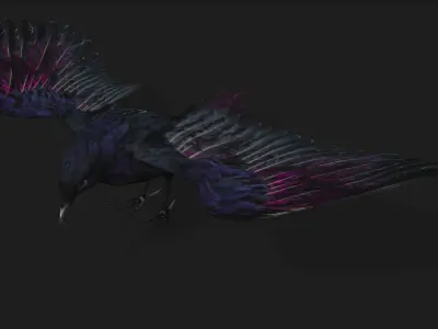 Raven A3 3D model