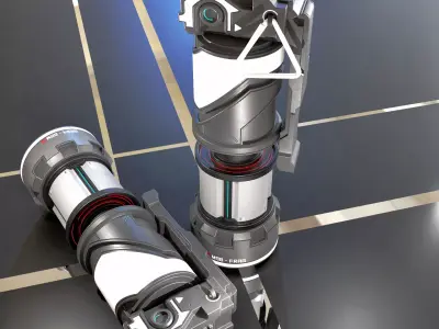 Grenade for game Ready Low-poly 3D model