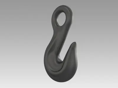 Lifting hook 3D model