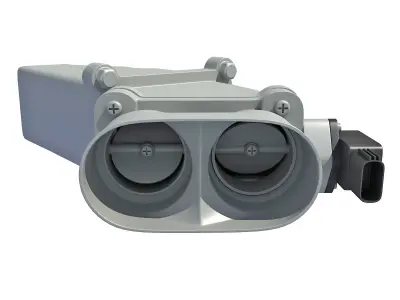 Car Engine Super Charger 3D model