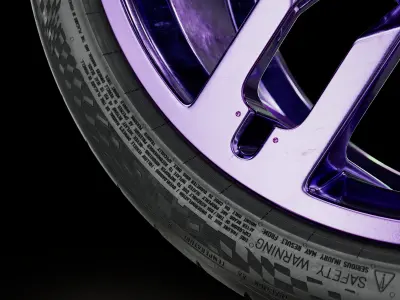 Continental Sport Contact 7 245 30 R20 3D model