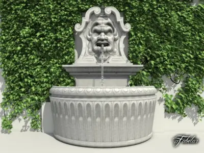 Fountain 09 3D model