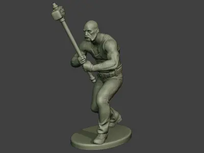 Bill HammerMan BH1 0008 3D print model