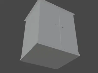 Mini Cupboard Free 3D model