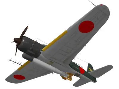 Nakajima B6N2 Tenzan Type12 Kou 3D model