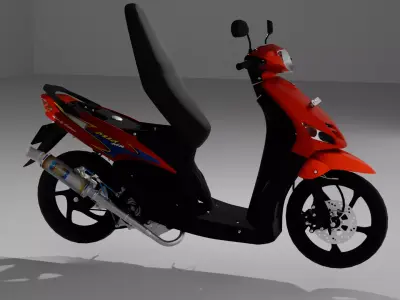 Yamaha Mio Sporty Street 3D model