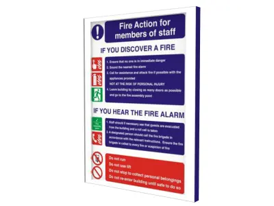 Fire Signs Board Low-poly 3D model