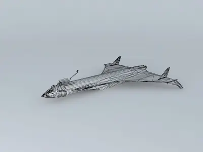 Detailed Orbital Space Plane Please Rate Free 3D model