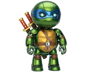  Leonardo Robot Ninja Turtle 
