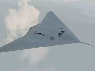 Boeing X-45C Phantom Ray 3D model