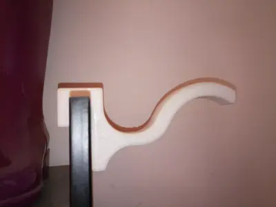 Holder motorcycle helmet Free 3D print model