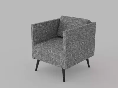 Armchair Free 3D model 5