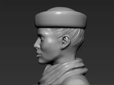 Emirates Airline stewardess 3D printing ready stl obj formats 3D print model