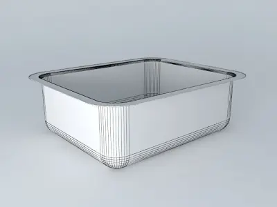 Sink Reginox Chicago 600x500 mm Free 3D model