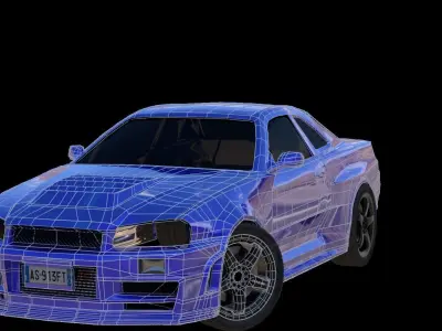 WIP skyline Free 3D model