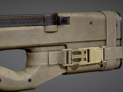 Submission gun 3d model1 3D model